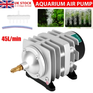 ACO-208 Portable Koi Fish Tank Bubble Aquarium Air Pump Pond Oxygenator - Picture 1 of 10