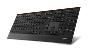 Rapoo E9500M kabellose Ultraflache Multi-Mode Bluetooth Tastatur QWERTZ (DE) - Bild 1 von 1