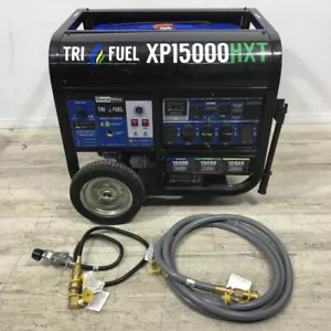 DuroMax 15,000W Tri Fuel Portable Home Power Backup HXT Generator XP15000HXT - Picture 1 of 7