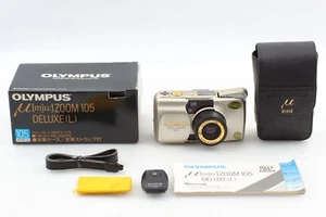 【N MINT+++ in Box】 Olympus mju Zoom 105 DLX Point & Shoot Film Camera From JAPAN - Picture 1 of 15