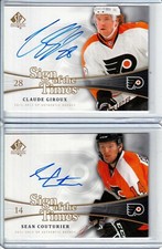 2011-12 SP Authentic Sign of the Times Claude Giroux AUTO - Philadelphia Flyers