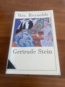 MRS REYNOLDS  by Gertrude Stein Sun and Moon Trade paperback 1st Edition 1980 - Picture 1 of 3