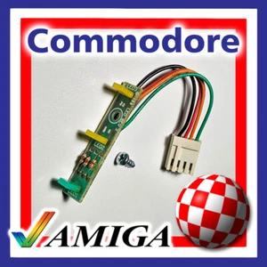 GENUINE COMMODORE AMIGA A600 LED BOARD with a SCREW - Picture 1 of 2