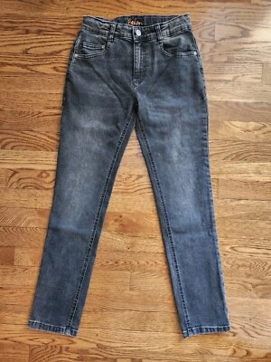 Pantalones de mezclilla BODEN para niños 12 negros desvanecidos calce ajustado Foto 1 de 4