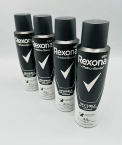 Rexona Men Deospray Invisible Anti-Transpirant Herren 4 x 150 ml 4er Pack NEU - Bild 1 von 3