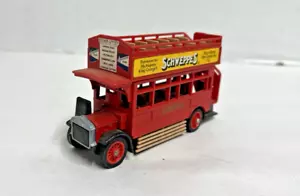 Matchbox Models Of Yesteryear Schweppes Red/Yellow 1922 AEC Type "S" BUS - Picture 1 of 5
