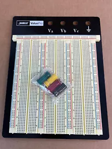 Jameco Valuepro WBU-206-R 2390-Punkt lötloses Brotbrett JE-26 6,9""L x 5,8""W - Bild 1 von 12