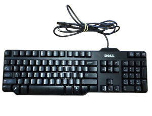 Dell SK-8115 USB-Tastatur – schwarz. GETESTET UND FUNKTIONIERT!