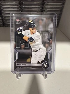 2022 Topps Now AARON JUDGE Karte OS-38 New York Yankees AL MVP Award Gewinner - Bild 1 von 2