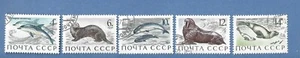 JUEGO USADO RUSIA # 3882-6 MAMÍFEROS MARINOS AÑO 1971 - Imagen 1 de 1