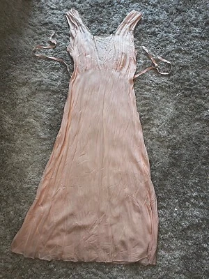 Whimsical 1930s Yolande Slip Dress Size 40 - Image 1 of 4