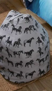 Wild Spirit Sitzsack Abdeckung (NUR ABDECKUNG) Neuheit Pferde Pony Reiten - Bild 1 von 1