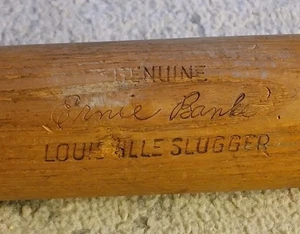 34" 1960er Ernie Banks Baseballschläger Louisville Slugger Hillerich & Bradsby 125 - Bild 1 von 17