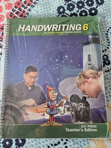 BJU Press Handwriting Grade 6 Teacher Guide New In Packaging - Picture 1 of 2
