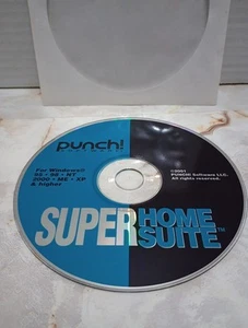 Punch! Software Super Home Suite PC DVD-ROM 2006 for Windows 98/NT/2000/Me/XP - Picture 1 of 2