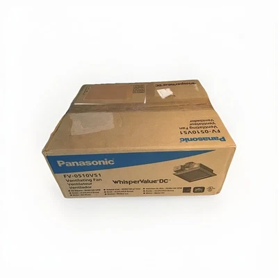 Panasonic FV-0510VS1 Whisper Value DC Pick-A-Flow 50-80-100 CFM Ventilating Fan - Image 1 of 4