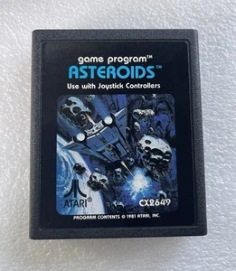 Asteroids (Atari 2600, 1981) Spielprogramm nur Cartridge gereinigt getestet CX2649 - Bild 1 von 4