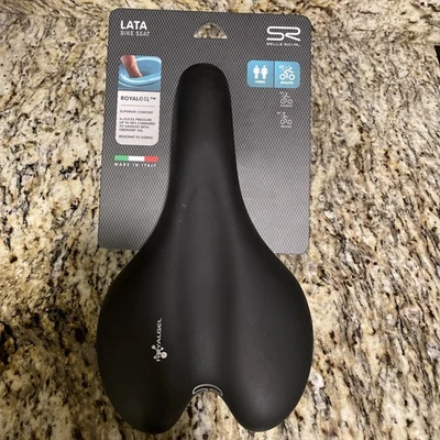 Sillín de asiento de bicicleta Selle Royal LATA acolchado gel ergonómico unisex bicicleta de ciclismo Foto 1 de 4