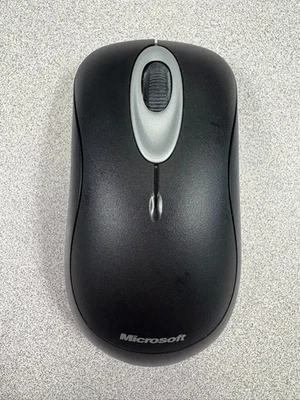 Microsoft Wireless Optical Mouse 2000 Model 1067 – Works – No Receiver/Cover - Image 1 of 4