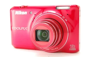 Nikon Coolpix S6400 Digital Touchscreen Camera Red - Picture 1 of 8