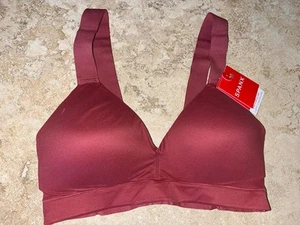 NUEVO CON ETIQUETAS SPANX Sujetador-Lelujah Bralette Ligeramente Forrado 30036R Pequeño $58 Invierno Rosa - Imagen 1 de 2
