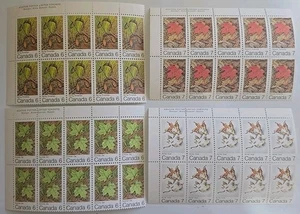Canada Scott 535-538 Maple Leaves In 4 Seasons 1971 VF MNH 10 Sets In UL PB's - Picture 1 of 5