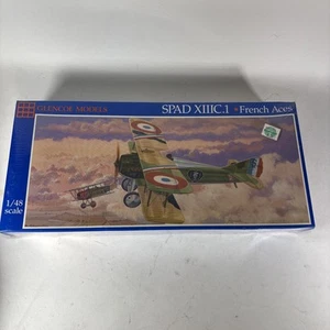 1/48 Scale Glencoe Models, SPAD XIII Airplane Model Kit #05118 Sealed - Picture 1 of 3