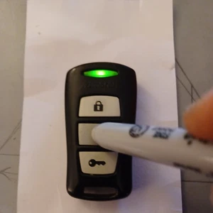 ASTROSTART REMOTE START TRANSMITTER KEY FOB 3 button with new batteries - Picture 1 of 5