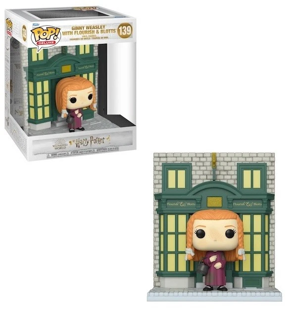 Funko POP Deluxe Harry Potter Ginny Weasley With Flourish & Blotts #139 Vinyl Fi - Imagem 1 de 1