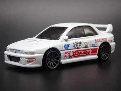 1992-2000 Subaru Impreza 22B Sti Bianco 1:64 Scala da Collezione Modellino Auto - Immagine 1 di 4