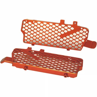 Trail Tech Radiator Guard - Orange Motorcycle ATV/UTV Dirt Bike 0150-RB03 - Image 1 of 4