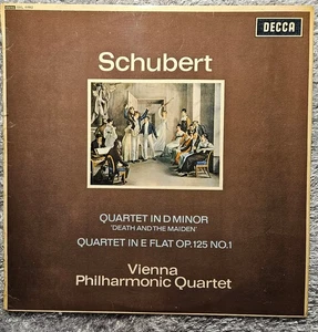 VIENNA PHILHARMONIC QUARTET 'SCHUBERT. DEATH AND THE MAIDEN' WB. 1ST. - Picture 1 of 6