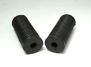 Rear Footpeg Rubbers KAWASAKI H1 500 W1 A1 A7 New  - Picture 1 of 1