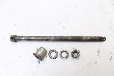 1980 - 1981 Suzuki TS100 Honcho TS125 54711-16504 Front Axle Spacer & Nut GOOD - Image 1 of 4