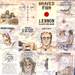 JOHN LENNON - SHAVED FISH LP THE BEATLES JAPAN LP RECORD VINYL PLAKA - Picture 1 of 8