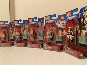Mega Construx -Masters of the Universe WAVE 4 Fisto Stinkor Faker Teela Evil-Lyn - Picture 1 of 11