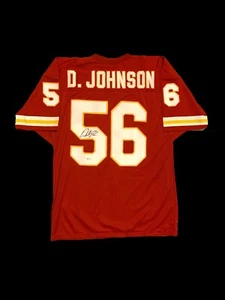 Derrick Johnson Signed Jersey Tristar - Picture 1 of 4