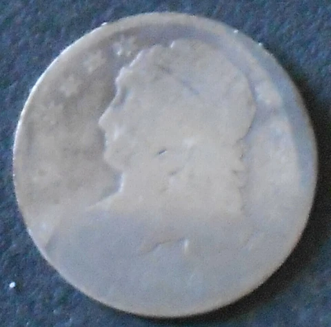 1834 Capped Bust Silver Dime Cover