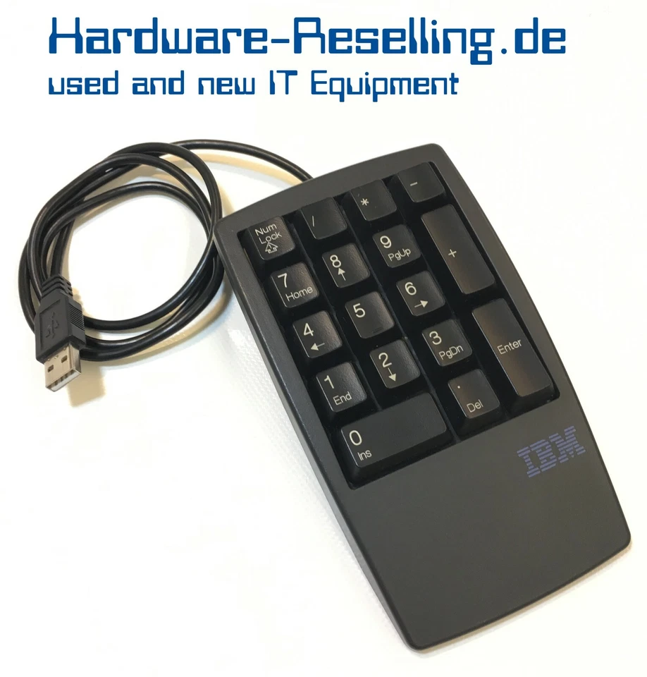 IBM Numerisches Esterno USB Tastiera KU-9880 09N5548 Tastierino Numerico - Immagine 1 di 1