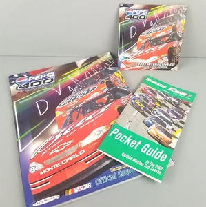 NASCAR 2002 Daytona Pepsi 400 Race Program Packet, Pocket Guide, CD - Bild 1 von 12
