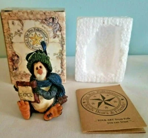 Boyds Bears Tuxedo Gang Penguin Walk Coldfin "Rejoice" Ornament With Box  #25806 - Picture 1 of 8