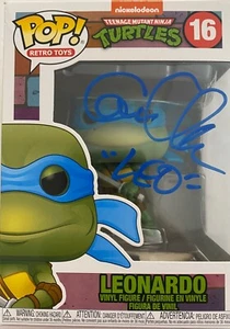 Cam Clarke -GENUINE Signed TMNT Leonardo Beckett Authenticated Funko 16 - Picture 1 of 1