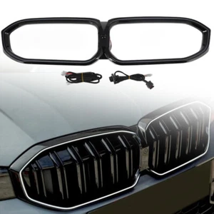 1x Front Kidney Grill Grille LED Light Cover For BMW G20 320i 330i M340i 2023-25 - Picture 1 of 15