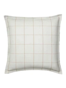 Ralph Lauren Home Julianne Windowpane Checks Euro Sham 26" X 26" Sage - Picture 1 of 3