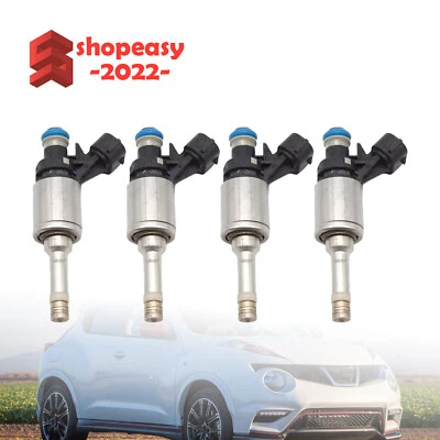 4 piezas inyectores de combustible para Nissan Juke 2011-2017 1,6 L 16600-1KC0A 166004BB0A EE. UU. Foto 1 de 4