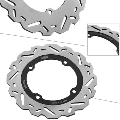 Brake Disc Rotor Rear Steel Motor Fit Honda CBR650F 2014-2015 & CBR500R 2013-15 Foto 1 de 4