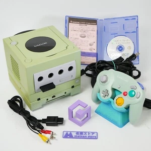 Nintendo GameCube Symphonic Green Limited Console NTSC U-C/J Region Switch Mod - Picture 1 of 24