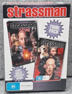 NEW: STRASSMAN TWIN PACK | Live | LIVE VOL. 2 | DVD Region ALL PAL Free Post - Picture 1 of 3