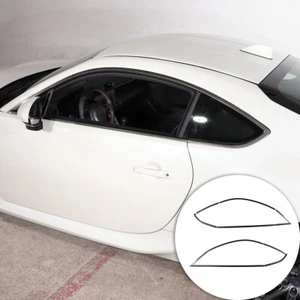 For Subaru BRZ 2022 Window Molding Trim Stainless Steel Carbon Fiber Style 12PCS - Imagen 1 de 12