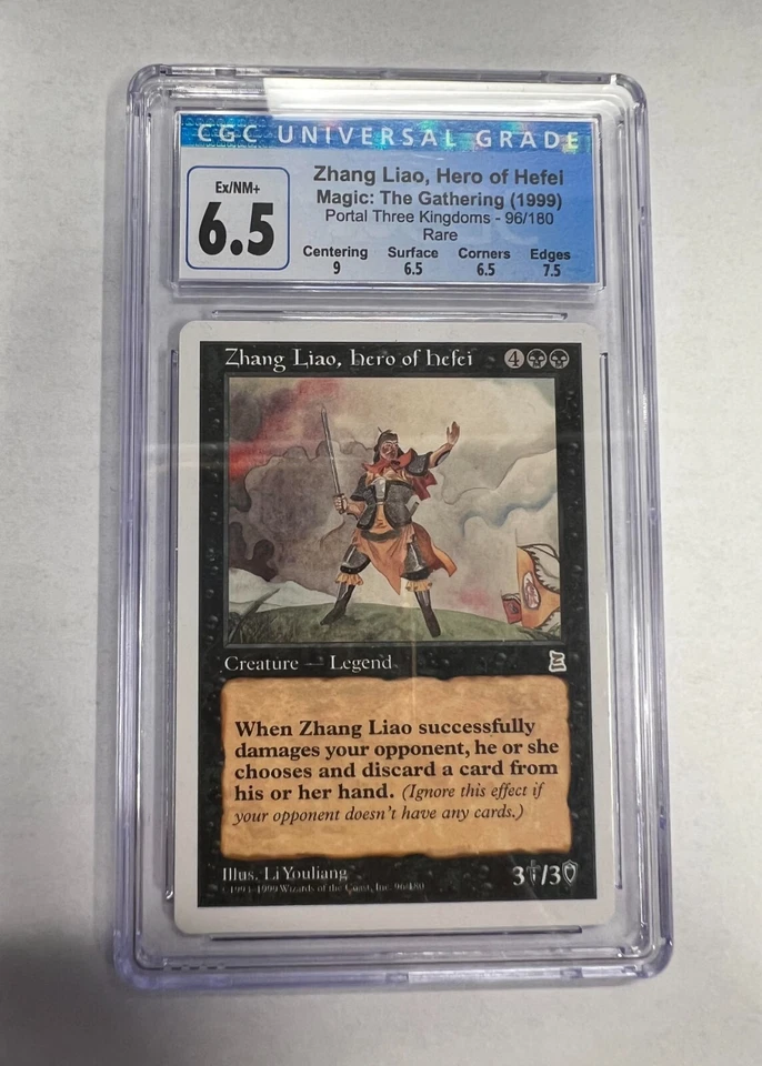 Zhang Liao, Hero of Hefei - Portal Three Kingdoms - CGC 6.5 - Image 1 of 1